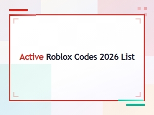 Active Roblox Codes 2026 List – All Working Codes Updated Daily