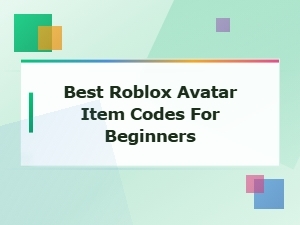 Best Roblox Avatar Item Codes for Beginners – Free Items Guide 2024