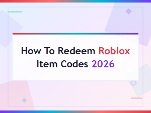 How to Redeem Roblox Item Codes 2026 – Step-by-Step Guide