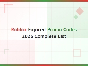 Roblox Expired Promo Codes 2026 Complete List - Full Archive