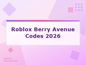 Berry Avenue Codes for Free in-Game Items