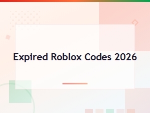 Expired Roblox Codes 2026 – Full List of Inactive Promo Codes
