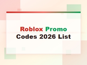 Roblox Promo Codes 2026 List – All Active Codes for Free Items and Rewards